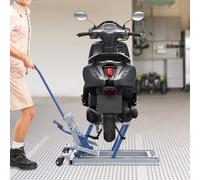 ieLsngai Ponte Sollevatore per Moto Idraulico, Sollevatore Idraulico a Ponte per Moto Bici ATV, Ponte Sollevatore Moto, capacità di carico 680kg