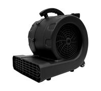 ieLsngai Ventilatore a pavimento 750 W, ventilatore portatile con 3 angoli di soffiaggio, distanza dal vento 3-5 m, ventola per asciugatura e raffreddamento, timer, 3 marce