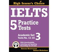 Simone Braverman IELTS 5 Practice Tests (Tascabile)