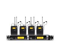 IEM Professional Dual Channel Wireless In Ear Monitor System For Cantanti