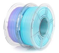 IEMAI PETG Filamento 1.75mm 2Kg, Traslucido PETG Blu Viola/Bianco Blu Filamenti per Stampa 3D, Alta Velocità Stampa, Precisione Dimensionale +/- 0.02 mm