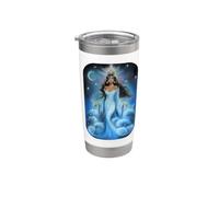 IEMANJA Dea del Mare Yemaya, Orisha, Umbanda, Ocean Queen Bicchiere termico in acciaio inox doppia parete