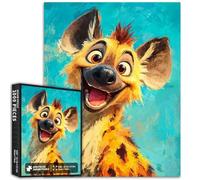 Iena del fumetto sorridente 1000 pezzi puzzle per adulti pittura a olio stile arte puzzle colorato fai da te per la decorazione della casa regali puzzle famiglia perfetto per serate di gioco 50 × 70