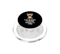 Iena divertente che dice che le iene sono fantastiche PopSockets PopGrip per MagSafe