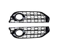 IENQBVL Auto Paraurti Anteriore Lampada Luce Nebbia Griglia Griglia Copertura Maglia 8K0807681J 8K0807682J Per A4 B8 B8.5 Per Allroad 2009-2015 2013 2014 (Black Black Ring)