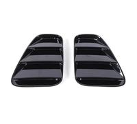 IENQBVL Blocchi Fari Posteriori Auto per F&iat per Abarth 500 595 695 2016-2024 ABS Carbon Fiber Car Rear Tail Light Decorative Panel Cover Fanalino Catadiottro(Black)