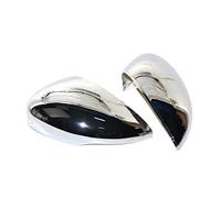 IENQBVL Copri Specchietto Retrovisore Cromato per Portellone 1 Paio per F&ORD per Fiesta MK7 2009 2010-2014 2015 Calotte specchietti