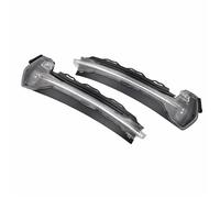 IENQBVL Dynamic LED Side Mirror Blinker Flowing Light 2 Pezzi Per A3 8V S3 RS3 2013 2014 2015 2016 2017 2018 2019 2020 (Crystal)