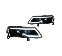 IENQBVL Faro Anteriore Per A6 C6 A6L 2004-2011 A LED Con Luci Diurne Indicatori Direzione Abbaglianti E Lenti Angel Eye(RHD)