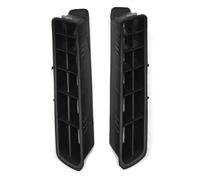 IENQBVL Griglia di Ventilazione Copertura per Bocchetta Aria Interna per Montante Anteriore Dell'auto per VW PQ per Golf 6 GTI MK6 2009-2014 2 Pezzi/Set Sfiato Aria Condizionata(Black)