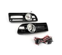 IENQBVL Griglia Paraurti Auto Con Luce Fendinebbia Di Guida Per VW Per Jetta Per Bora MK4 TDI 1999 2000 2001 2002 2003 2004