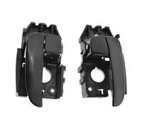 IENQBVL Maniglia Interna Porta Anteriore Sinistra/Destra Nera in ABS per Hyundai per Elantra 2001-2006 826102D000 826202D000 CA AX Maniglie Interne per Portiere Auto(A Pair)
