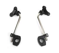 IENQBVL Montaggio Parabrezza Morsetto Universale per Moto con Manubrio Standard da 7/8" 22 Mm Staffa Cupolino Moto