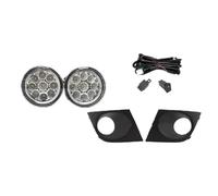 IENQBVL Per Nissan Per Tiida Per Versa 2007-2011 Faro LED Fendinebbia Telaio Cablaggio Griglia Cablaggio Interruttore (1 set LED)