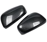 IENQBVL Per R&ENAULT per Kadjar 2016-2019 in Fibra di Carbonio ABS Chrome Car Copertura dello Specchio Retrovisore Trim Cornice Accessori Esterni Calotte specchietti(Carbon)