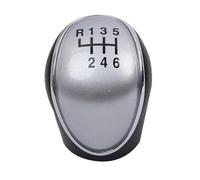 IENQBVL Pomello Cambio Accessori Auto Per Hyundai IX35 Leva Del Cambio A 6 Marce Moderna(Silver 6th gear)