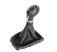 IENQBVL Pomello Cambio Accessori Auto Pomello Del Cambio A 5/6 Marce Con Cuffia In Pelle Per Insiginia 2009-2013(5 speed)