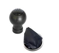 IENQBVL Pomello Cambio Per Suzuki Per Swift Per S-Cross SX4 Per ALTO 2011-2017 Pomello Del Cambio Leva Boccola Parapolvere(Black Black line)