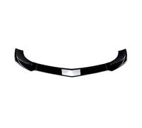 IENQBVL Spoiler Anteriore Spoiler Anteriore per Mercedes per Benz Classe C W204 S204 Facelift AMG Line Sport 2011-2014 Nero Lucido/Aspetto Carbonio Plastica ABS Spoiler Frontali(Glossy Black)
