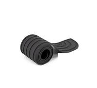 IENQBVL Striscia Protezione Universale per Paraurti Posteriore per Bagagliaio 104x9 Cm Gomma per Battitacco Modanature Decorative Styling Auto Protettore del Bagagliaio(90x7cm Black)