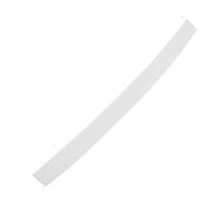 IENQBVL Universale 104 9 Cm 90 8 Cm Protezione Porta Bagagliaio Paraurti Posteriore Protezione in Gomma Cuscinetto Copri-Rivestimento Striscia Car Styling Protettore del Bagagliaio(104CM X 8CM White)