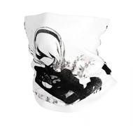 IEOIAEKI NieR Automata 2B Game Waifu Japan Ink Bandana Collo Copertura Stampato Faccia Sciarpa Multifunzionale Fascia Unisex Adulto Tutte le Stagioni