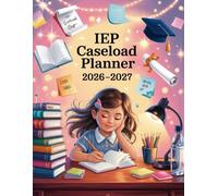 IEP Caseload Planner 2026-2027: Special Education Organizer for Teachers, 30 student in Caseload, Academic Year From August to July