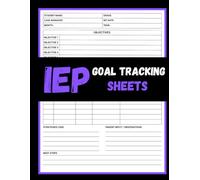 IEP Goal Tracking Sheets: Special Education for Teachers & Classrooms, Track IEP Goals