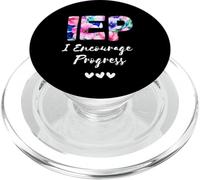 IEP I Encourage Progress Special Education School Teacher PopSockets PopGrip per MagSafe