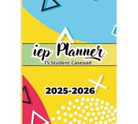 IEP Planner 15 Student Caseload: for Special Education Teachers includes 183 Pages