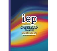 IEP Planner 2025-2026 8.5 X 11 for 30 Students: Simple Organizer for Special Education Teacher's includes 270 Pages.