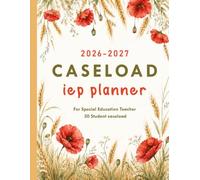 IEP Planner 2026-2027: All-in-One IEP for Special Education Teachers (30 Students In Caseload)