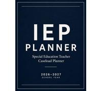 IEP Planner 2026-2027: Special Education Teacher Caseload Planner for Managing Up to 40 Students