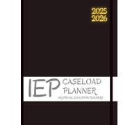 IEP Planner: for Special Education Teachers | 40 Student Caseload Organizer | Academic School Year from July 2025 to June 2026 |''8.5 X 11''