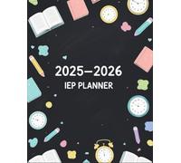 IEP Planning Made Simple: | A School-Themed 2025-2026 Organizer for Special Education Teachers with 15+ Student Profiles
