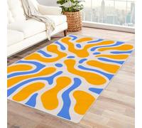 IEPOZWA Poema Tappeto Per Balcone, Terrazza, Giardino, Resistente, Morbido, Facile Da Pulire(Blu)-150x240cm