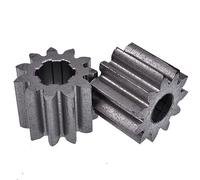 IEQFUE Pignone GX20053 per settore sterzo, 2 pezzi, compatibile con John Deere D100 110 160 170 LA140 LA145 LA150 LA155 102 105 115 125 135 145 LA165 LA175 X110 X120. Tosaerba LA120
