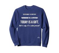 Ieri è Storia Domani è Un mistero Inspiring T-Shirt Felpa