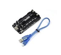 Ieron 18650 - Alloggiamento porta batteria a 2 canali, interfaccia micro USB con display a LED, compatibile con Arduino Raspberry Pi (senza batterie)