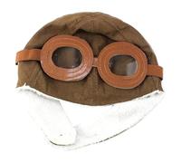 Ieron Cappello da Aviatore da Pilota Unisex con Occhiali e paraorecchie, Caldo Berretto da Volo Invernale per Oggetti fotografici e Avventure all'Aria Aperta