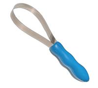 ieron Coltello per Saldare per Cavalli, Lama per Spargimento a Dente di Sega con Pettine a Lama in Metallo per La Pulizia di Sporco e Peli Sciolti degli Animali Domestici