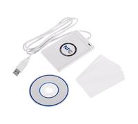 Ieron Lettore RFID Lettore/scrittore NFC ACR122U Lettore di schede RFID ISO 14443A/B Lettore/scrittore di schede Smart Senza Contatto con Cavo USB