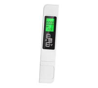 Ieron Misuratore di Test TDS EC Misuratore di Test della qualità dell'Acqua 3 in 1 Display LCD per la misurazione della Temperatura TDS EC in Acqua Potabile Acquari Piscine Spa Idroponica