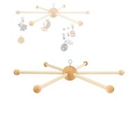 ieron Mobile Hanger Mobili in legno Wind Chime Frame Holder per fai da te Letto Bambino Artigianato Fotografia Puntelli Decor