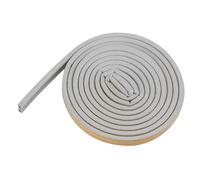 Ieron Nastro paraspifferi per Porte e finestre, Guarnizione autoadesiva, Striscia di Schiuma sigillante Tipo D anticollisione/insonorizzante/Impermeabile/Antipolvere, Grigio 9x6mm, 5m