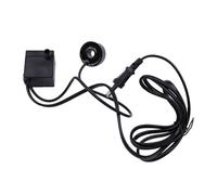 Ieron Pompa Sommergibile per Acqua, Pompa per Fontana da 3 W 0,18 m3/h con 4 luci a LED per Fontana per Piscina Stagno Acquario Acquario (con Testa del Connettore)