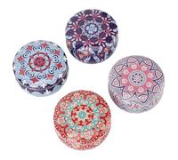 Ieron Set Regalo da 4 Candele profumate, Cera di soia Naturale al Limone, Vaniglia, Lavanda, per Massaggi aromaterapici, Antistress, Yoga