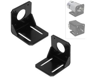 ieron Staffa di Montaggio da 2 Pezzi, 42 Supporti per Motore Passo-Passo, Supporto Motore a Forma di L con Viti per Base di Montaggio per Fissaggio Multifunzione Stampante 3D