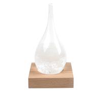Ieron Storm Glass, previsioni del Tempo, Stazione meteorologica, Moda Creativa per Ufficio e Decorazioni per la casa, Bottiglia di Vetro a Forma di Goccia d'Acqua, Bottiglie Decorative per casa