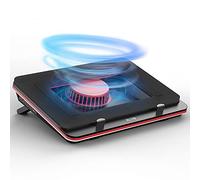 IETS GT500 Potente tappetino di raffreddamento turbo (4200 gpm) per computer portatile, velocità variabile, guarnizione in schiuma per computer portatile da gioco, filtro antipolvere, 13”-17,3”